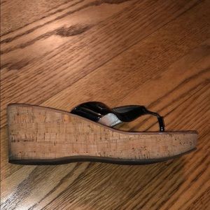 sam edelman wedge flip flops